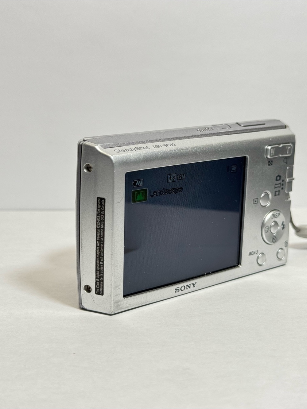 Sony Cyber-shot DSC-W510 12.1MP Digital Camera - Silver - Picture 3 of 9